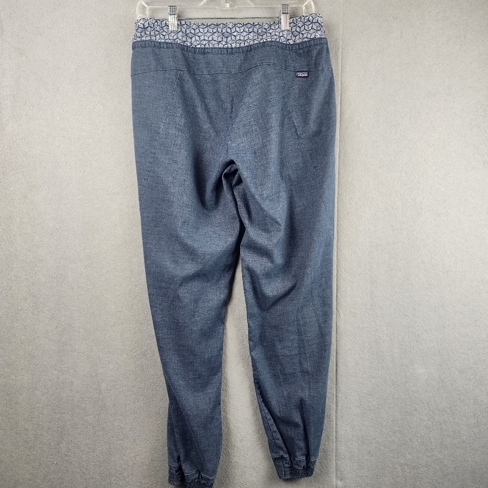 Patagonia Worn Wear Pants Bluish Color Drawstring Skinny Front Pockets - Picture 4 of 11